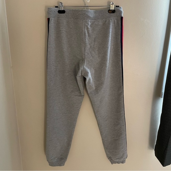 𝅺SPORTSWEAR Unisex 3 Stripe Tapered Drawstring Joggers, Cuffed Ankle - Picture 5 of 11